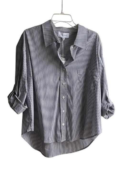 Dear John Tops - NWT DEAR JOHN Long / Roll Up Sleeve Cotton Blend Blouse
